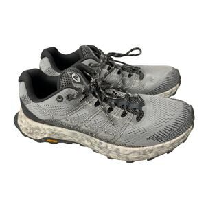 Merrell Shoes Womens Size 8.5 Moab Flight Gray Vibram Trail Running Hiking